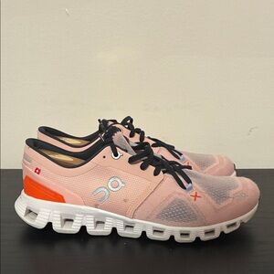 On Running Women's Cloud X 3 sneakers in the RoseSand color way size 8